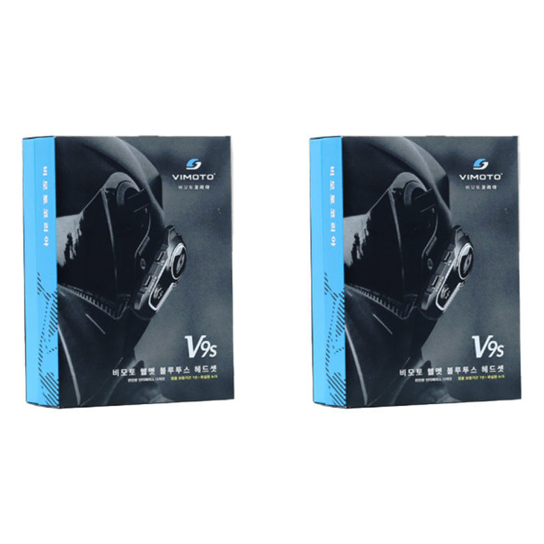 비모토코리아헬멧블루투스 비모토 V9S 듀얼팩 2개 346,000원