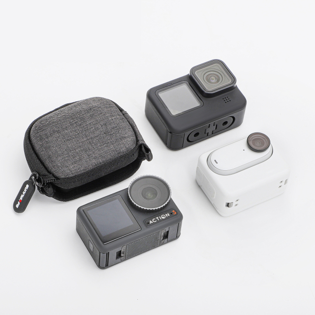 써니라이프 액션카메라 미니케이스 DJI 오즈모 액션6/5 프로/4/3 인스타360/고프로 시리즈 액션캠 카메라 액세사리, 1개, 액션카메라 미니케이스 B593 11,900원