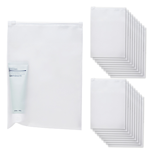 심플리아 반투명 수납정리 여행 지퍼백, 1개입, 20개 6,750원