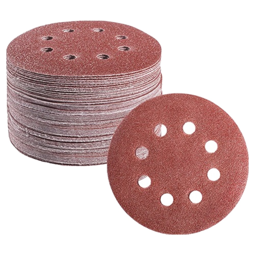 OON 원형 사포 샌딩 페이퍼 8홀 240방 125mm, 50개 7,450원