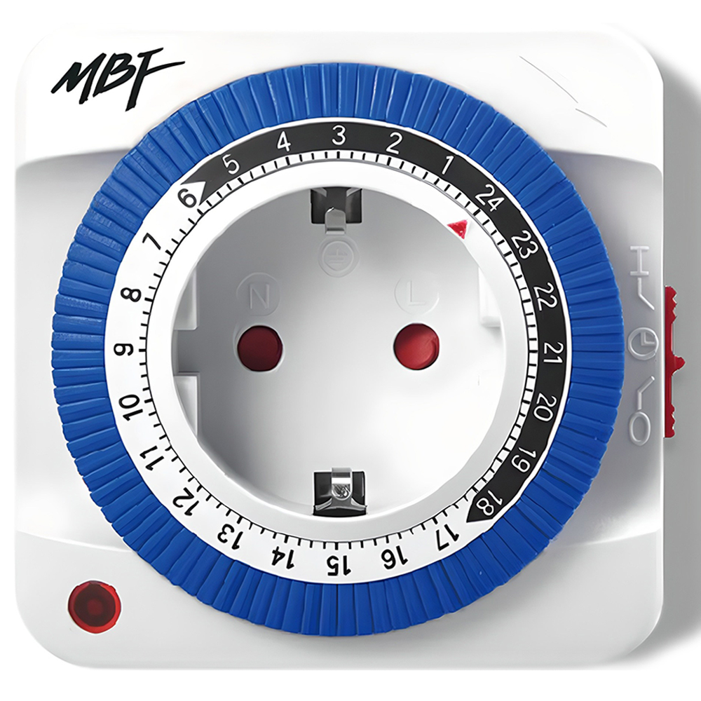 엠비에프 24시간 절전형 타이머 콘센트 스위치 1구 MBF-TSW24A 7,970원