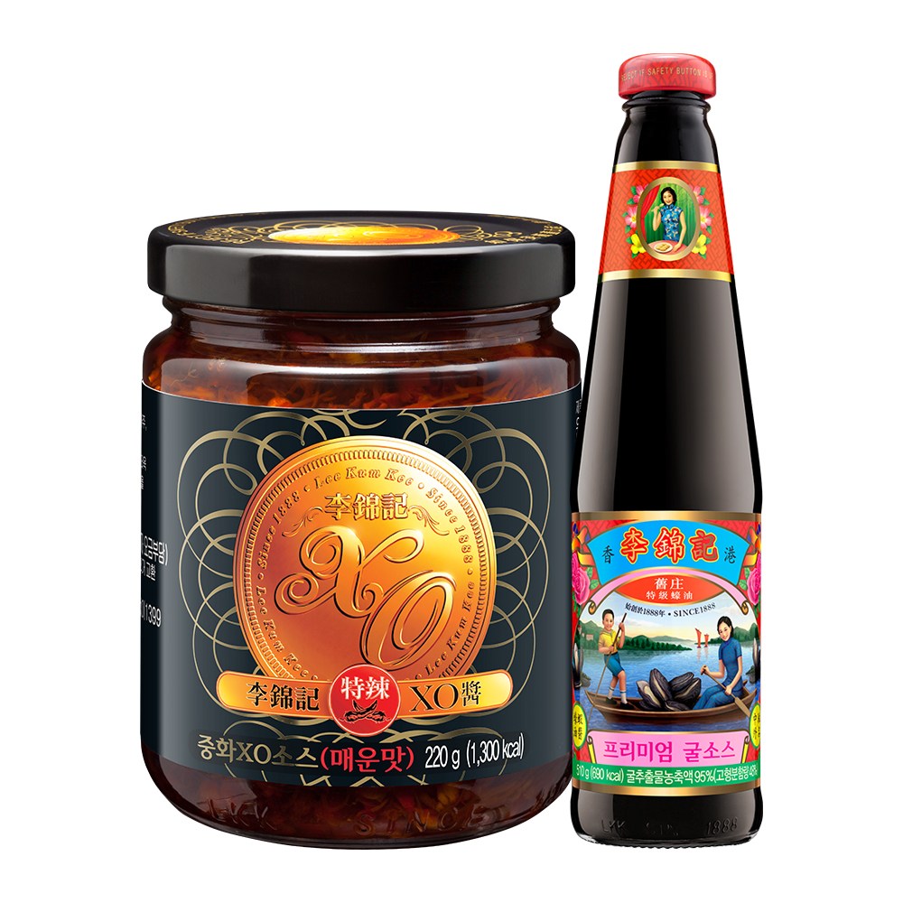 오뚜기 이금기 프리미엄굴소스 510g+중화XO소스 220g, 1세트, 730ml 32,500원
