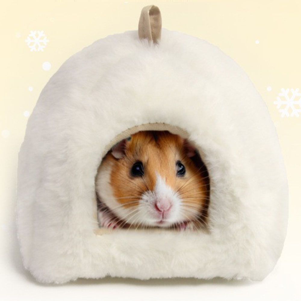 허그마이펫 햄스터 따수미 보온 하우스 은신처, 1개, 화이트 9,900원