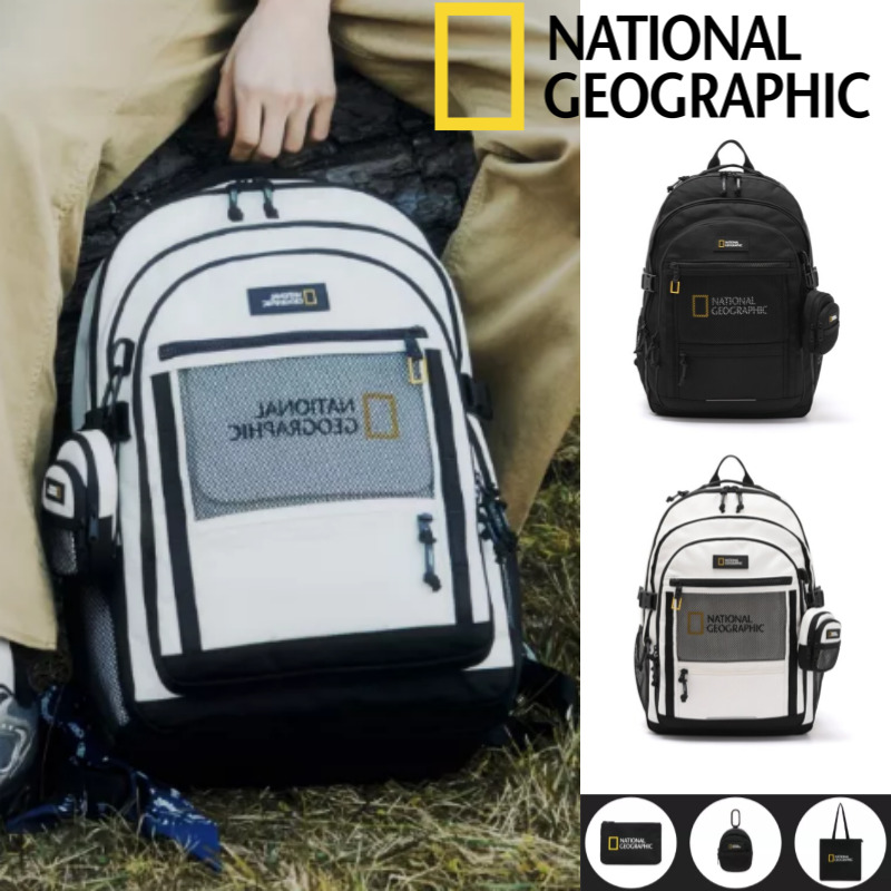 국내매장판 내셔널지오그래픽 백팩 파치 플러스 학생 가방 이어폰 케이스 파우치 에코백 세트 노트북 16인치 수납 직장인 여행 156,000원