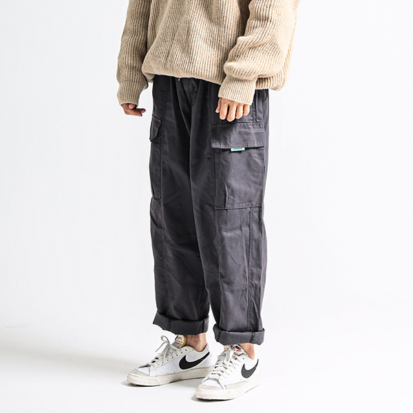 짬뽕브로스 남자 빅사이즈 ~4XL 카고 와이드 배기 팬츠 JB 절개와이드카고벌룬팬츠 35,900원