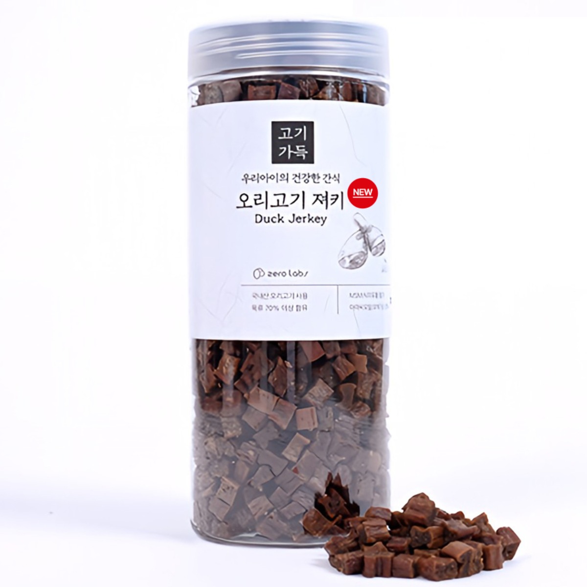 제로랩스 고기가득 져키 강아지 노즈워크 간식, 오리고기, 1kg, 1개 19,020원