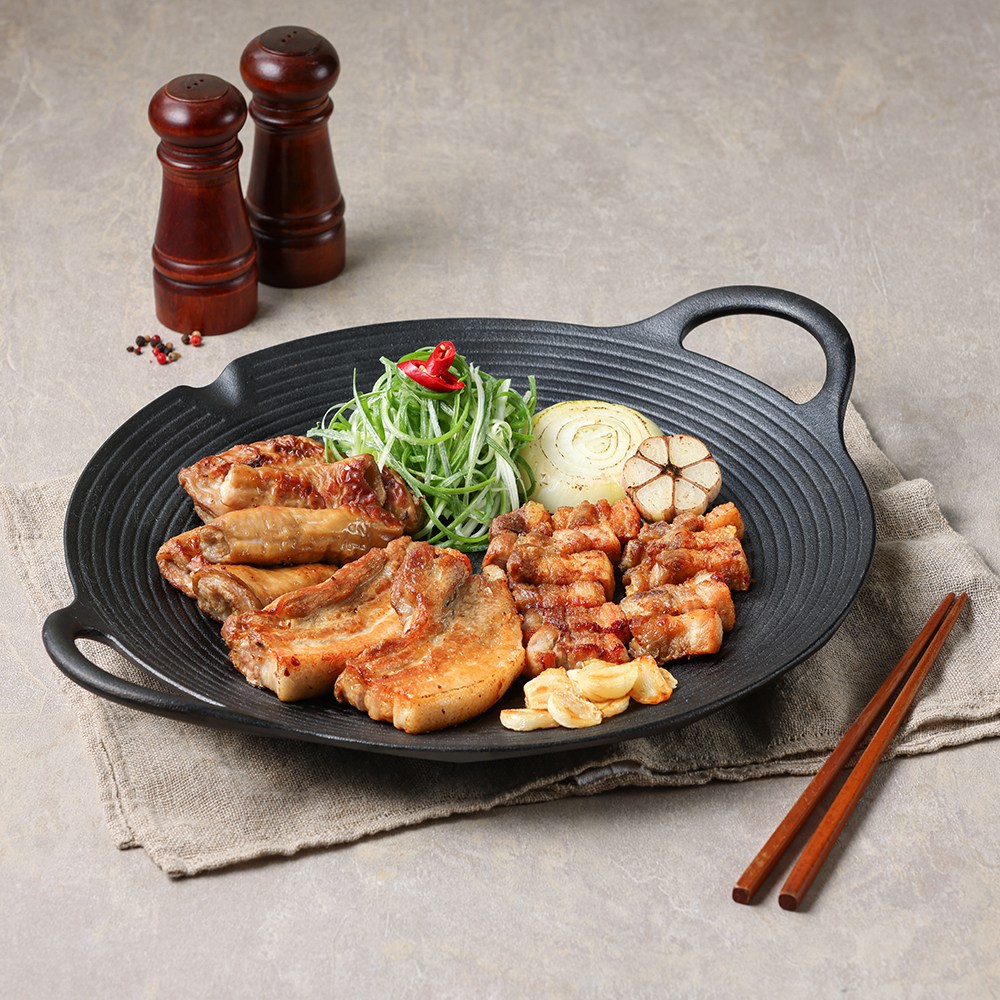 꾸버스 캠핑 무쇠 그리들 팬 + 전용가방 IH인덕션겸용 37,700원