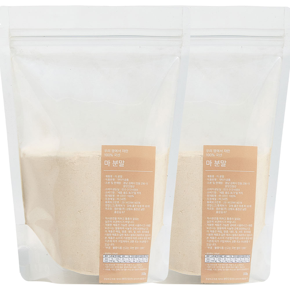 방앗간청년 국산 마 분말 가루 죽 27,800원