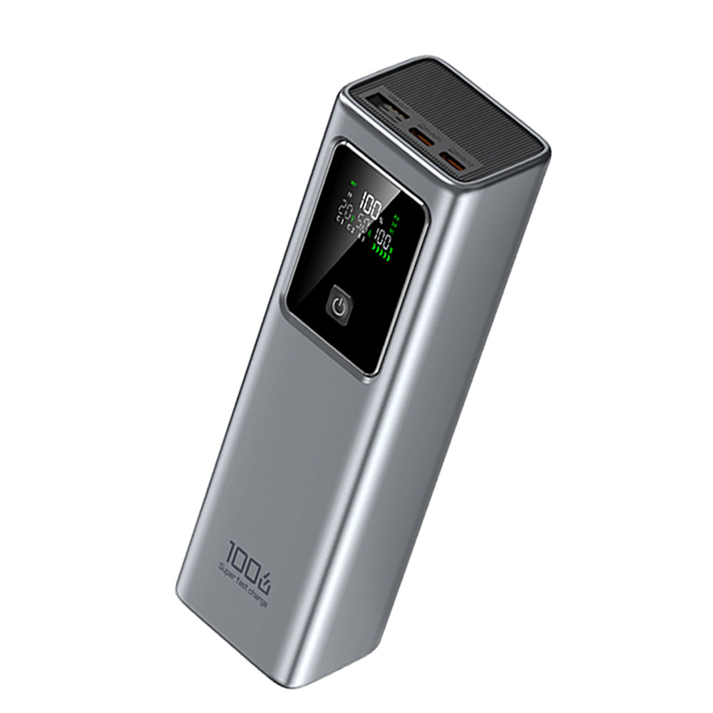 100W MAX 노트북 보조배터리 20000mAh 대용량 고속충전 3포트C-타입/여행용 기내반입, 회색 55,250원