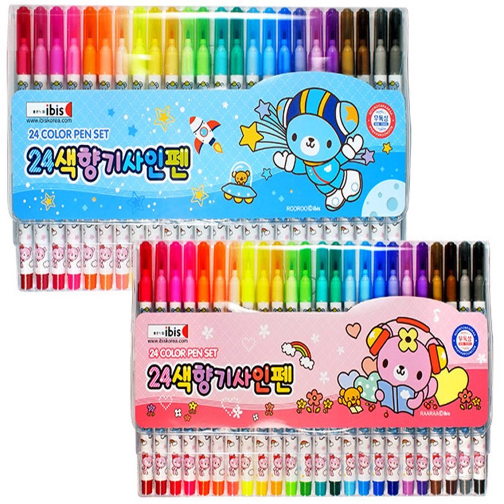 다온팬시 24색 향기사인펜 12개1세트 색칠도구 63,000원