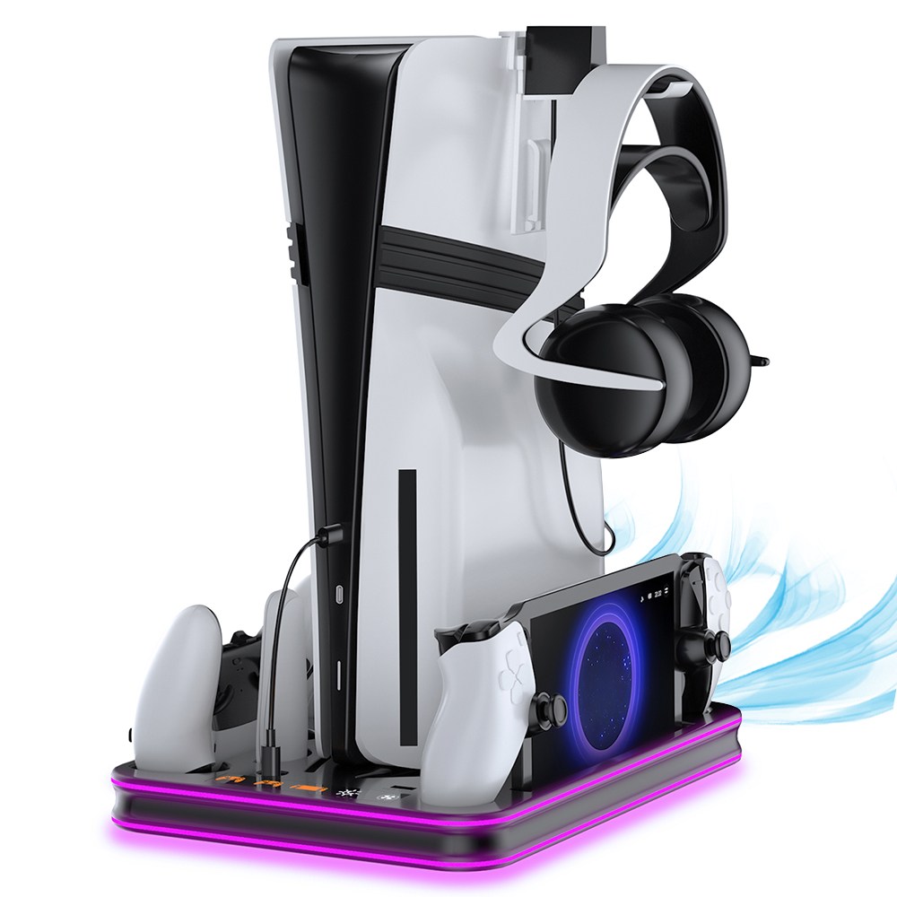 PS5 프로 슬림 스탠드 쿨러 맥스 차징스테이션 PS포탈 충전 독 거치대 39,900원