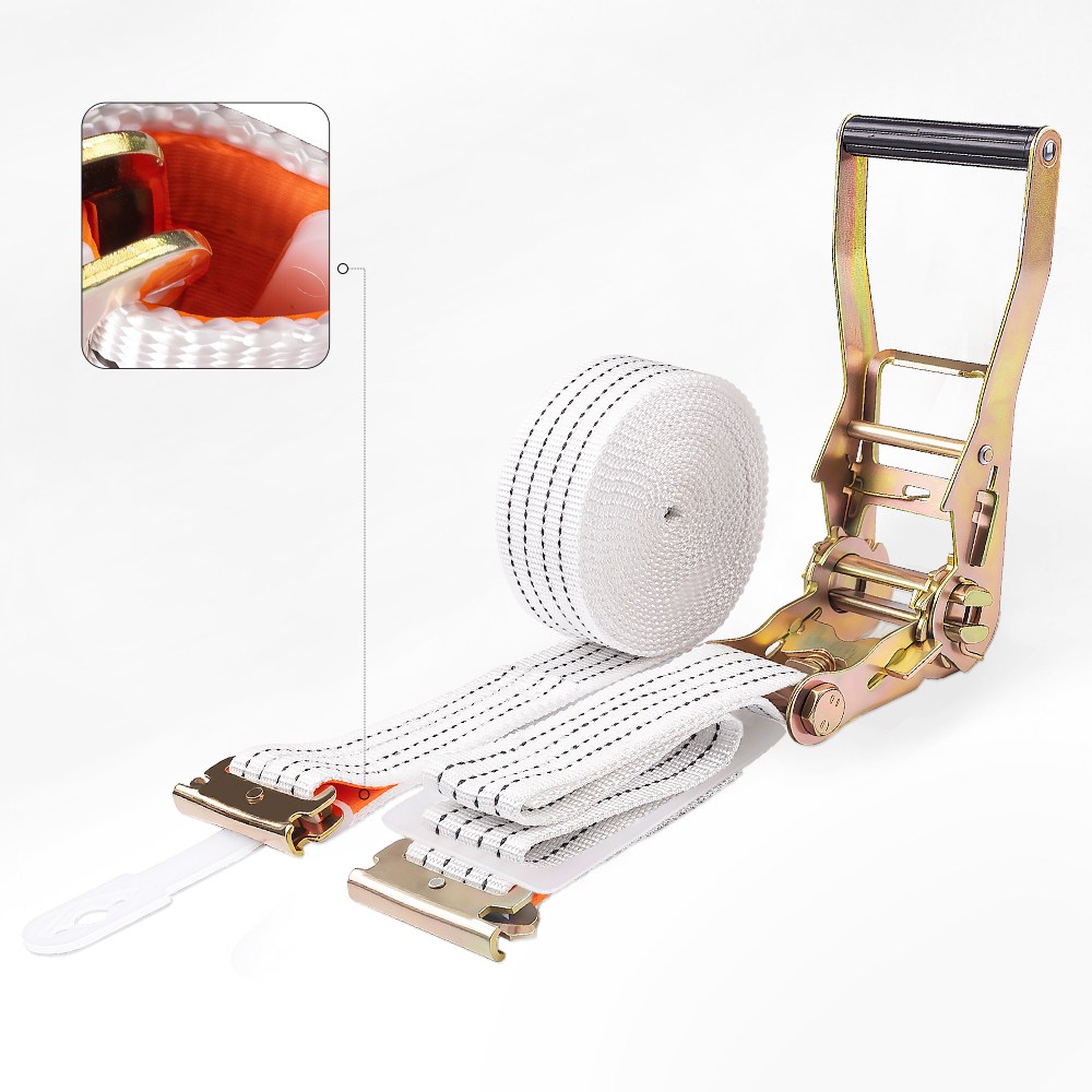 신명자동바 이트랙 긴 레일후크 자동바 깔깔이바 50mm 화물차 윙바디 탑차용, 1세트, 화이트 15,500원