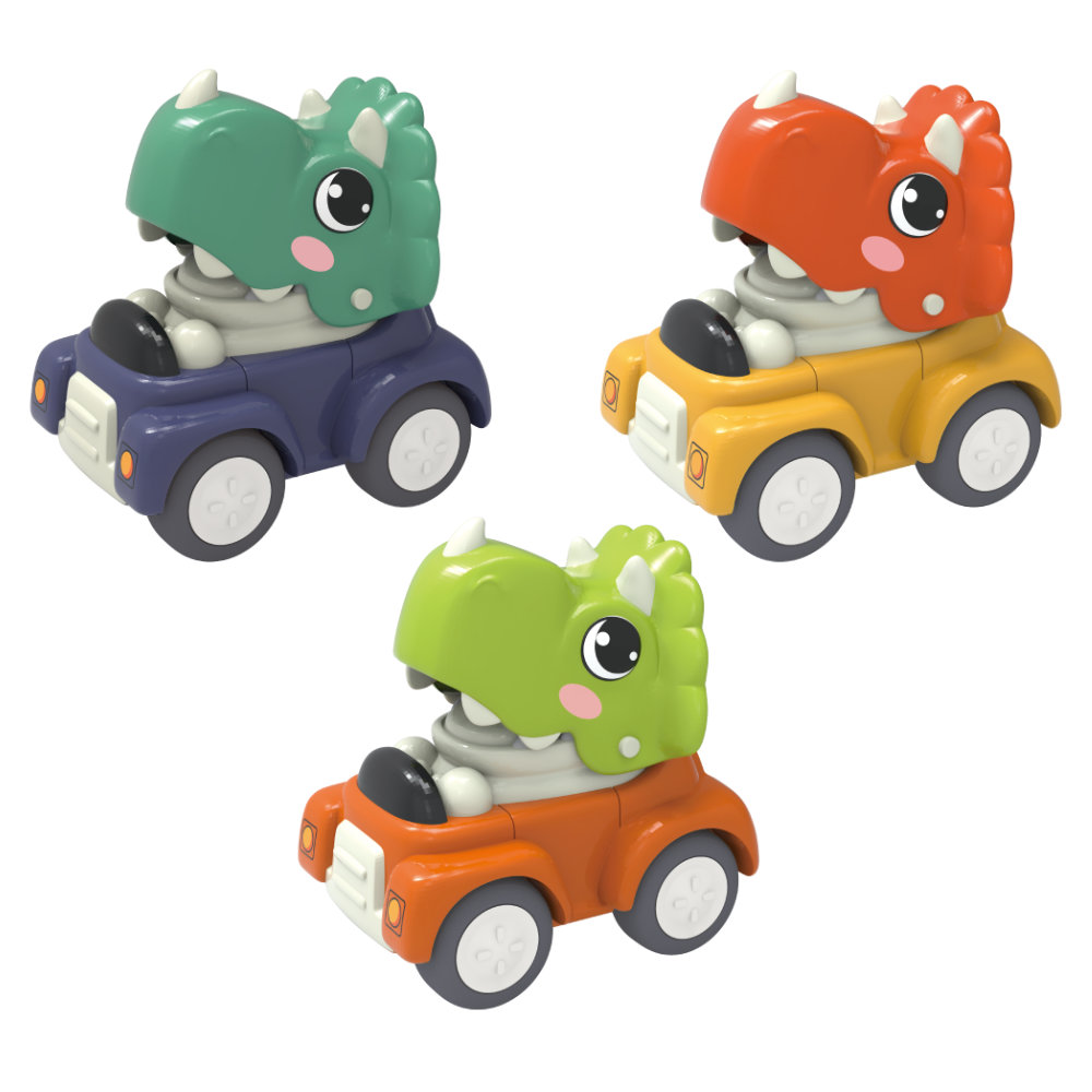 토이즈데이 푸쉬앤고 다이노 카 어린이 장난감 단체 선물 구디백, 1세트, 멀티혼합 12,900원