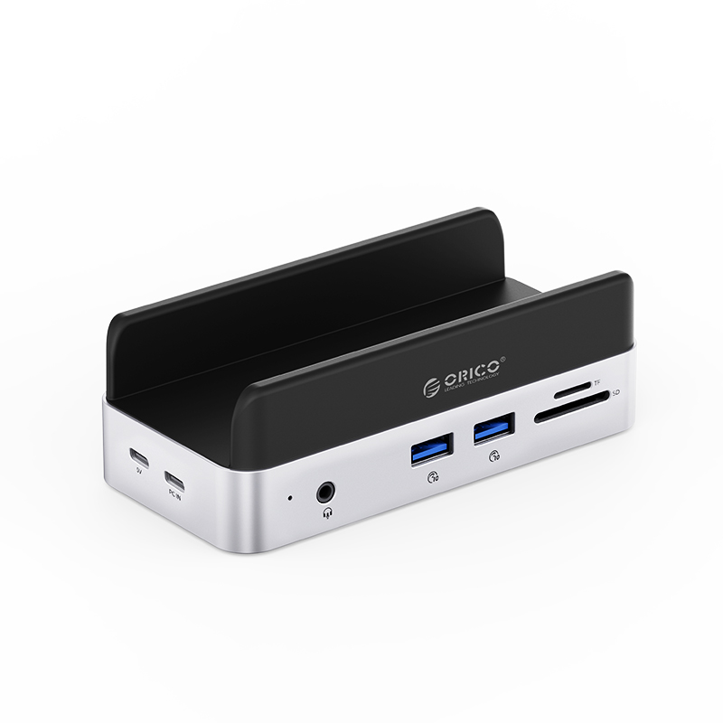 오리코 MiniDock M.2 Nvme SSD 듀얼 USB-A 마이크 SD/TF 6 in1 C타입 맥미니 M4 스탠드 멀티포트 확장 도크 VSE 42,980원