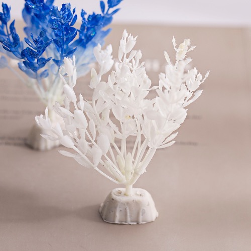 미니 수초 모형 (화이트) 어항 꾸미기 수족관 조화 마린 600원