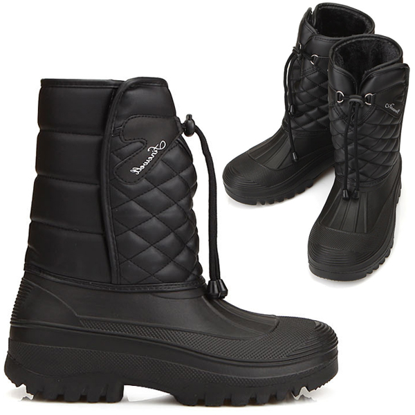 마이슈 초경량 남성 방수 방한부츠 방한화 겨울 털장화 라이더 패딩부츠 20,900원