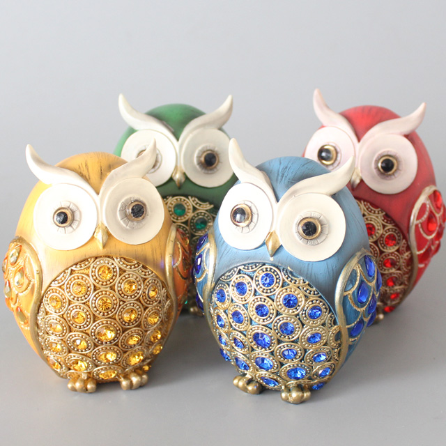 아네샵 네마리 오리엔탈 부엉이 장식품 부엉이 거실 풍수 인테리어 돈들어오는 장식 소품 45,000원
