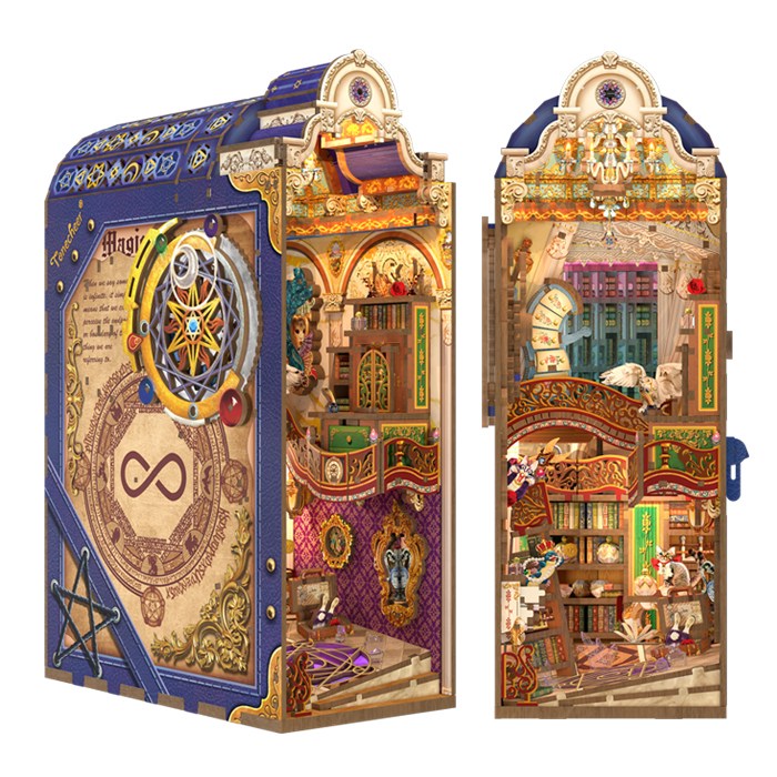 핸즈크라프트 diy 미니어처 만들기 북눅 북엔드 마법의 도서관 57,000원