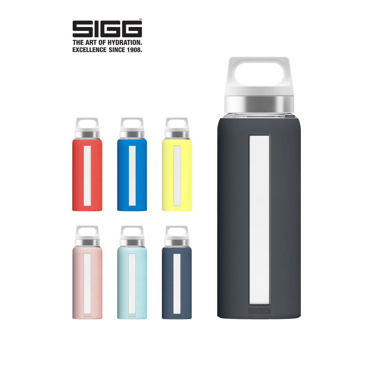 [SIGG] 지그 드림 글라스 워터 보틀 650ml 휴대용 스포츠 유리 물병, 블러시, 650ml, 1개 21,000원