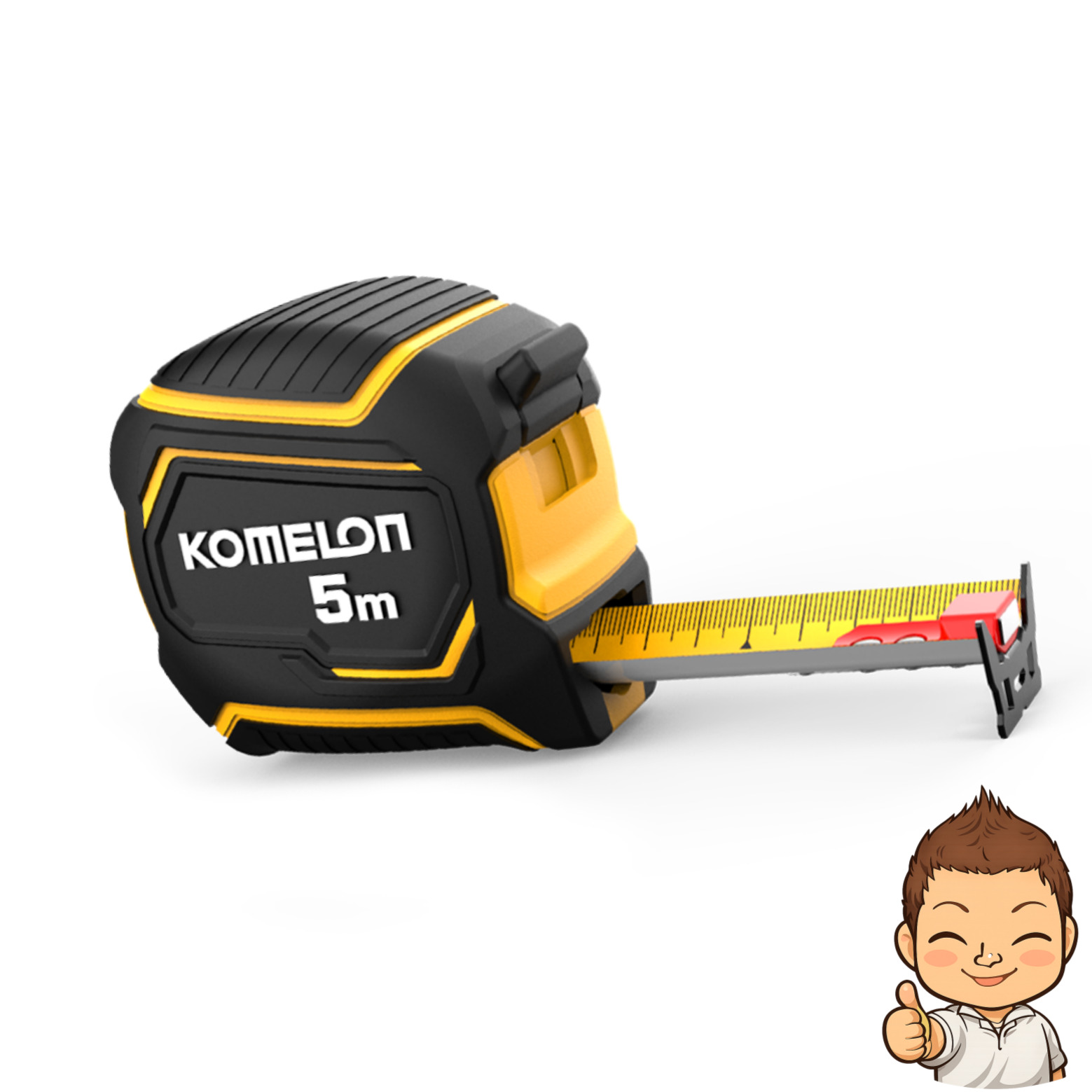코메론 컴팩트 몬스터 줄자 5m x 32mm KMC-94M 자석훅 목수 광폭 목공 인테리어 눈금자 15,800원