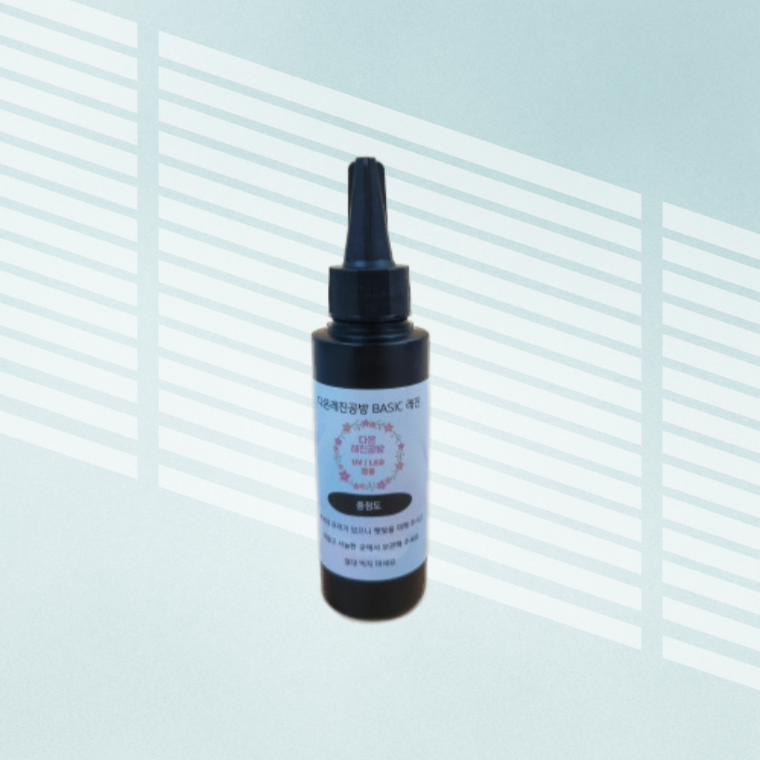 베이직 uv레진 500g 하드타입 중점도 공예용 고투명 레진 용액 아트 공예, 1개 46,500원