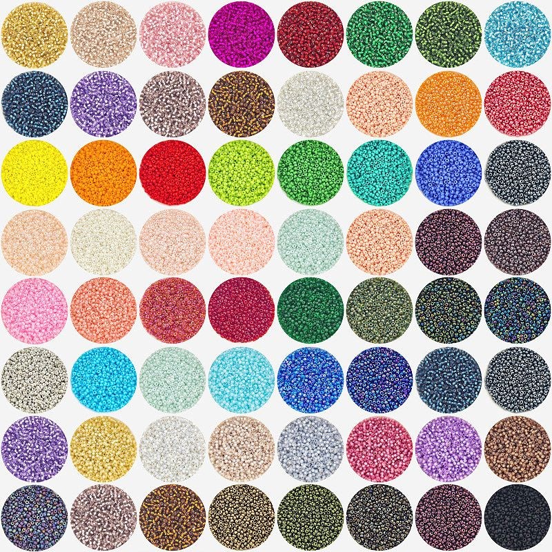 비즈톡 [B20-00]미유키비즈 시드비즈 2mm 90종 모음 ,10g 2,200원