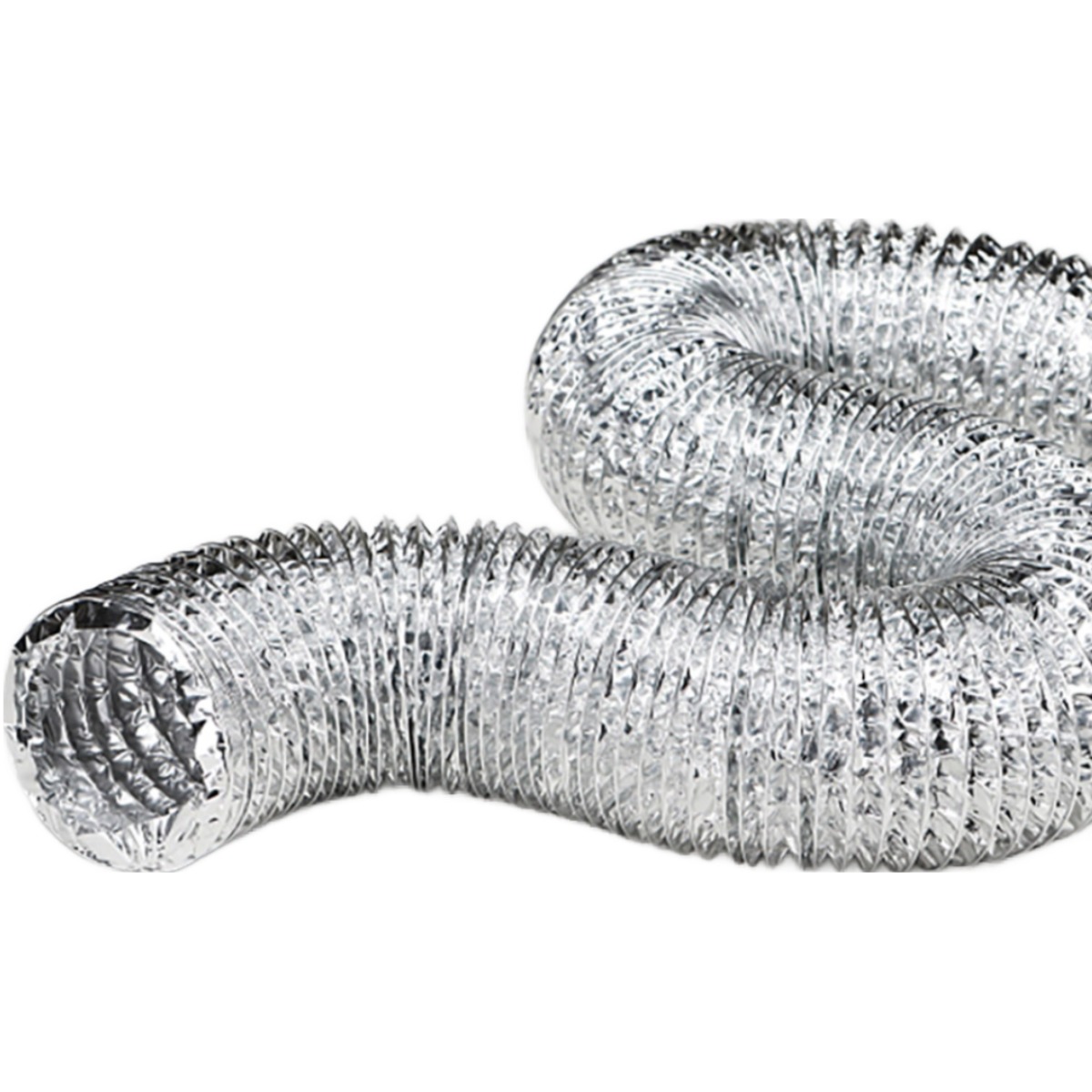 업소용 산업용 후드자바라 수입산 닥트주름관 직경( 75,100,125,150,200,250,300 mm ) 10M 교체용 알루미늄 후렉시블 덕트호스 25,000원