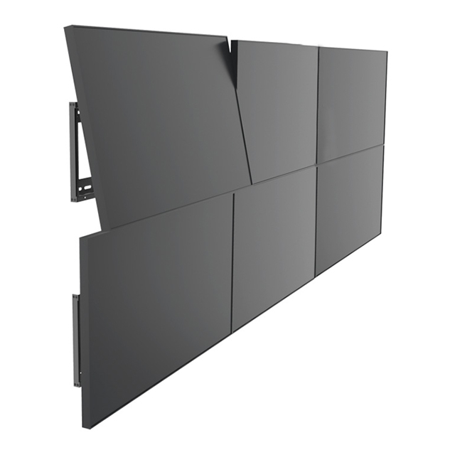 NS 디스플레이 멀티비전용 티비 다중 벽걸이 브라켓 매립 전광판 메뉴판 비디오 월 티브이 걸이 TV 거치대 95,000원