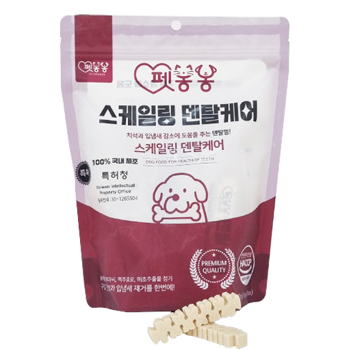 펫봉봉 스케일링 덴탈케어 강아지덴탈껌 대용량 양치 영양 츄잉스틱 입냄새제거, 1개, 320g 13,590원