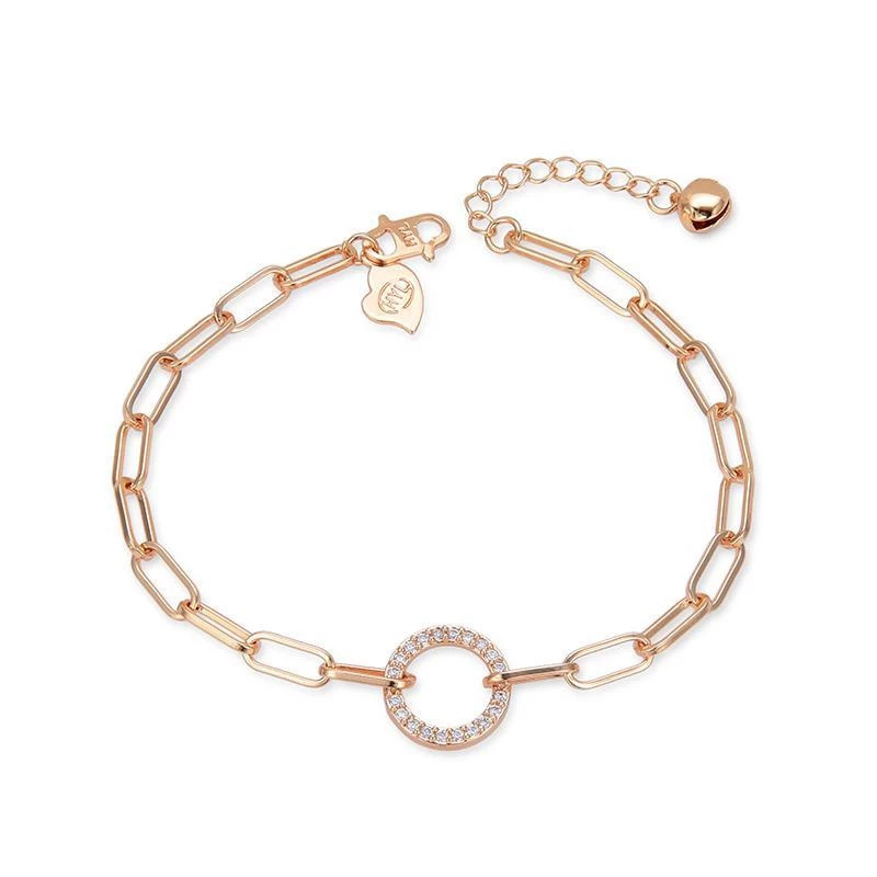 NXNA 14K 도금 원형 큐빅 생일선물 팔찌 XYL-SL007 65,000원