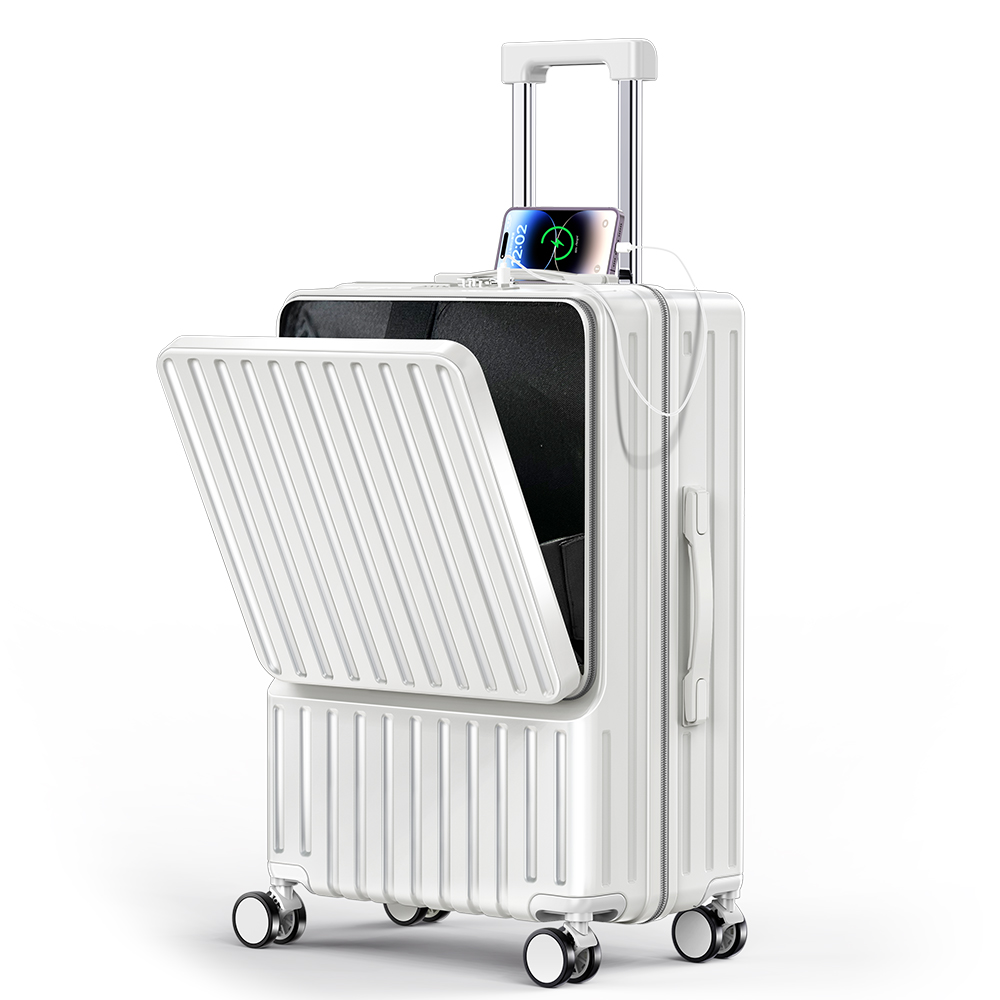Moteur 캐리어 기내용 중대형 여행용 컵홀더 USB 충전 포트 노트북 짐 수납 가능 스피너 훨 여행가방 TSA 락 20/24/28인치 기내형 중대형 캐리어 118,000원