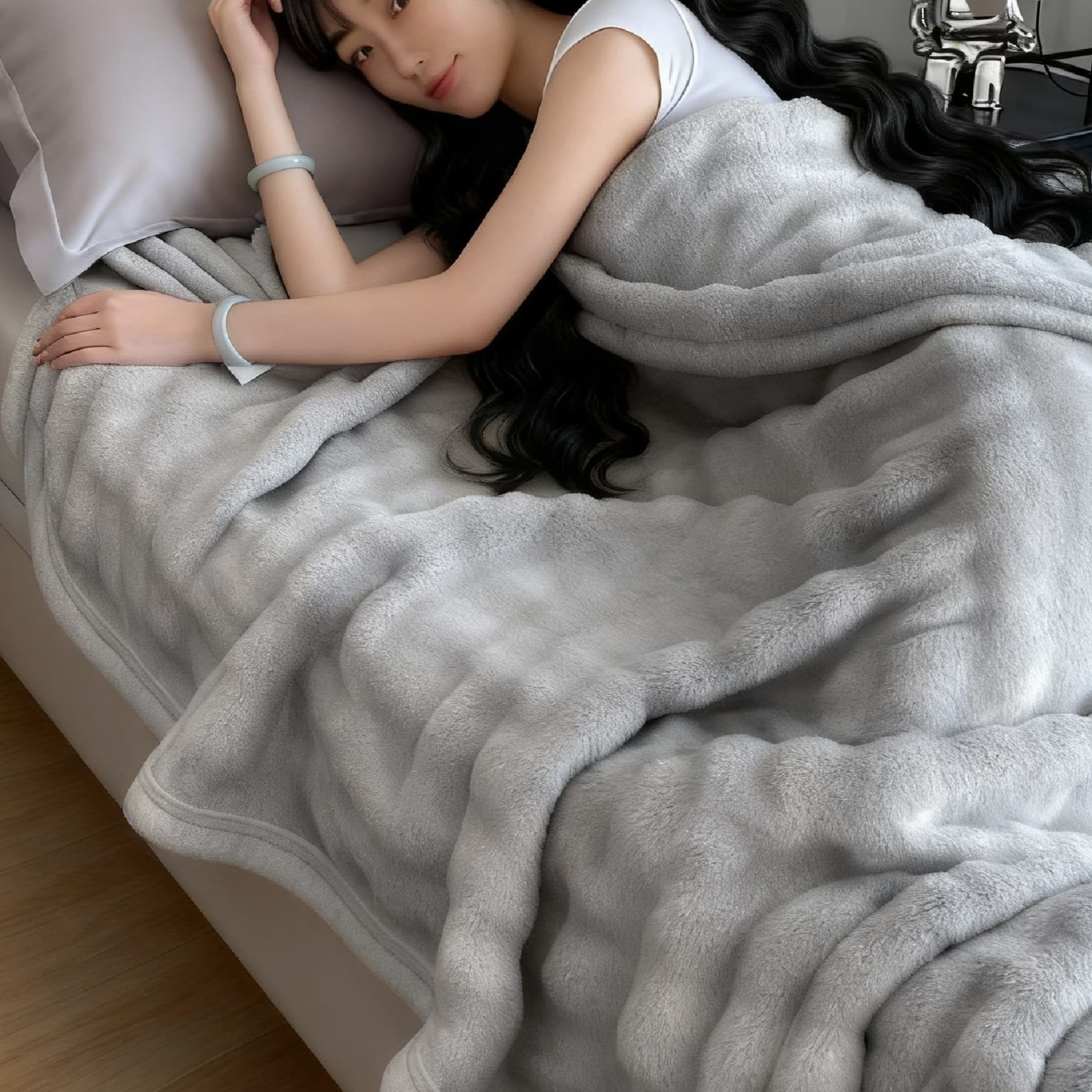 FASEN 보들보들 프리미엄 무름담요 극세사 밍크 소파 캠핑 차량 담요 담요 블랭킷 24,900원