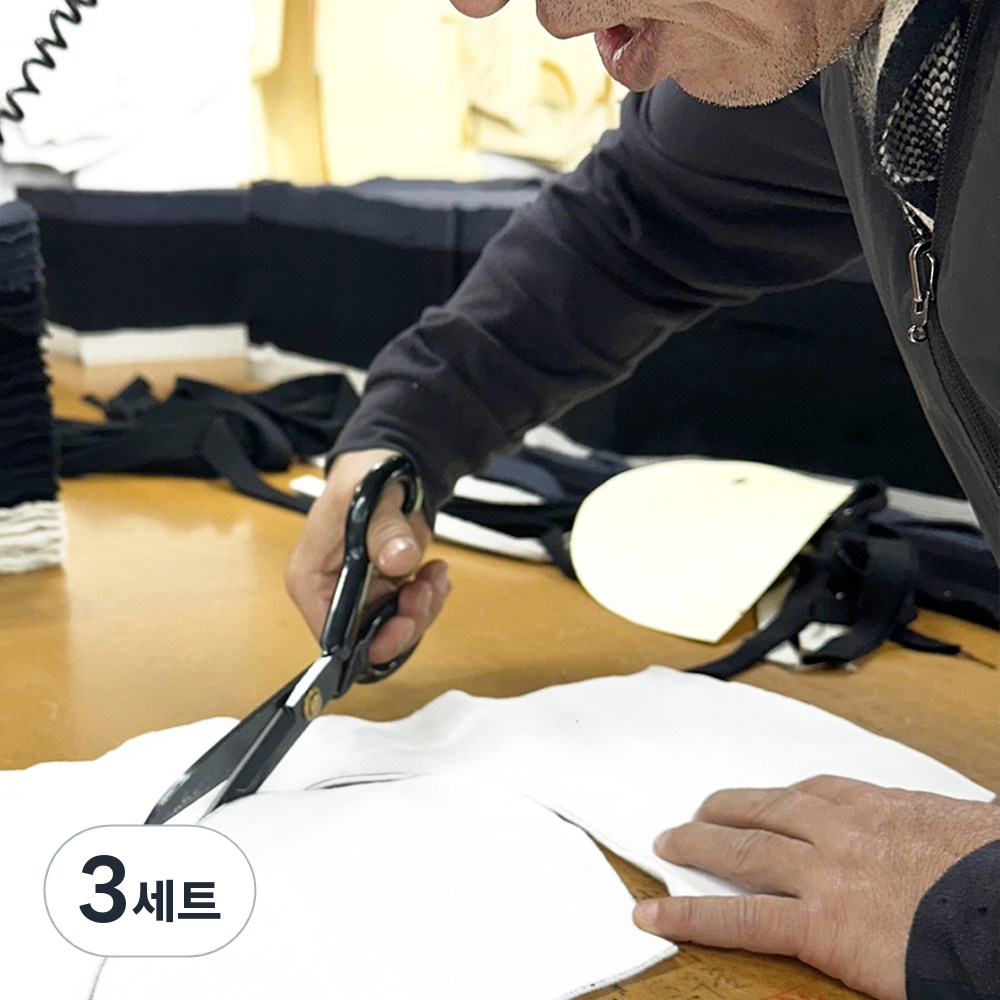 후암마켓 고급재단가위+쪽가위 세트 절삭력좋은 장인가위 SV, 3세트 32,650원