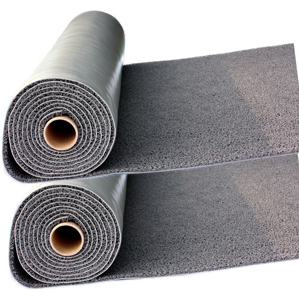 초면애 미끄럼방지 코일매트 막힘형 10mm 폭120cm 6M,12M 롤형 단품 (상가,현관용 PVC매트), 6M 그레이, 2개 279,950원