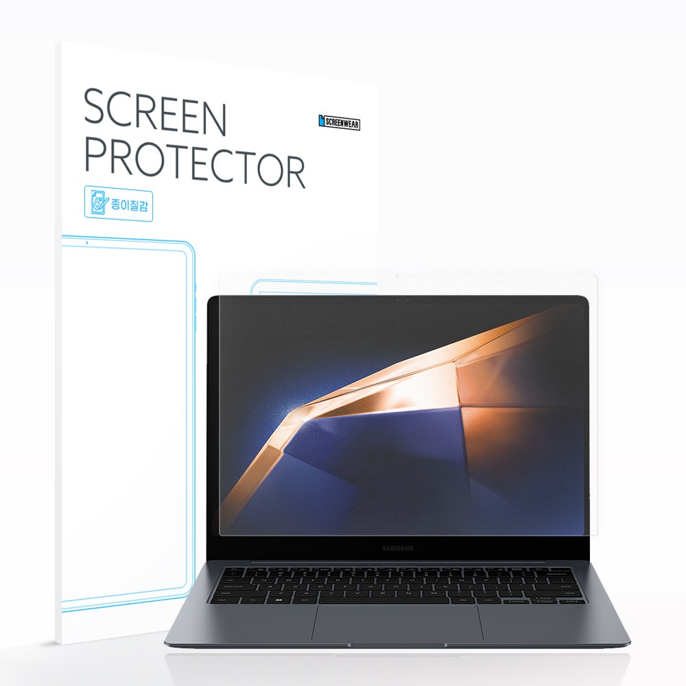 2024 갤럭시북4 프로 14 저반사 종이질감 액정보호필름, 1개 15,000원
