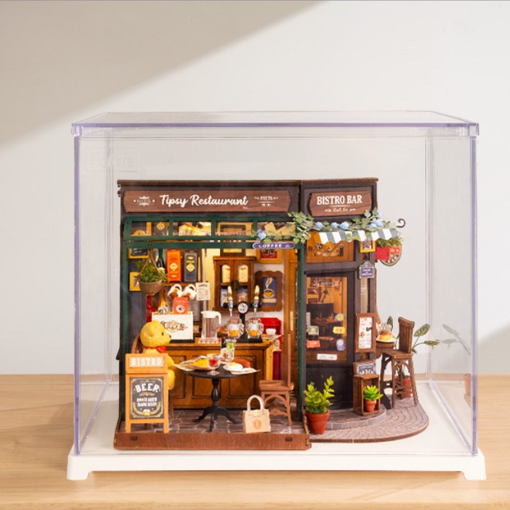 옥탑방어른이 DIY 미니어처 하우스 만들기 곰돌이식당 아크릴세트 OCRT03, 1개 59,800원