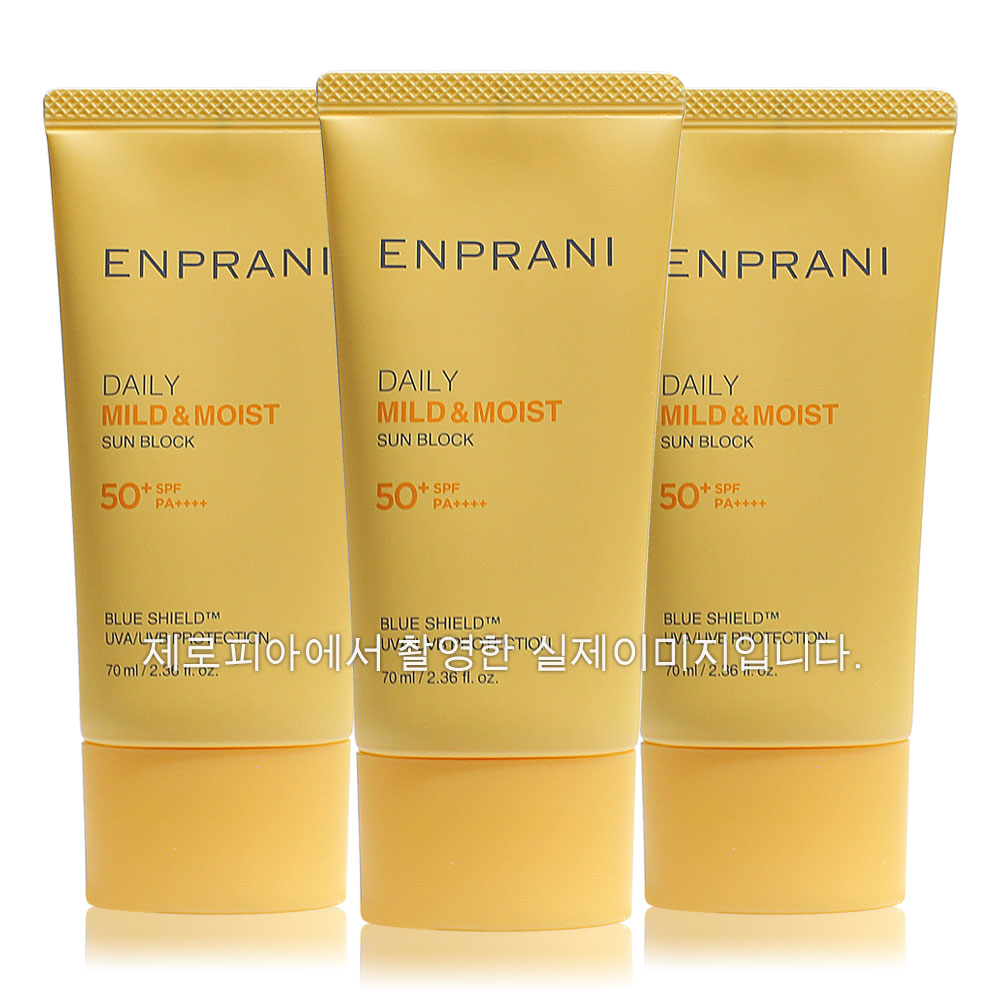 엔프라니 데일리 선블록 70mlx3ea 선크림 썬크림 자외선차단, 70ml, 3개 19,350원