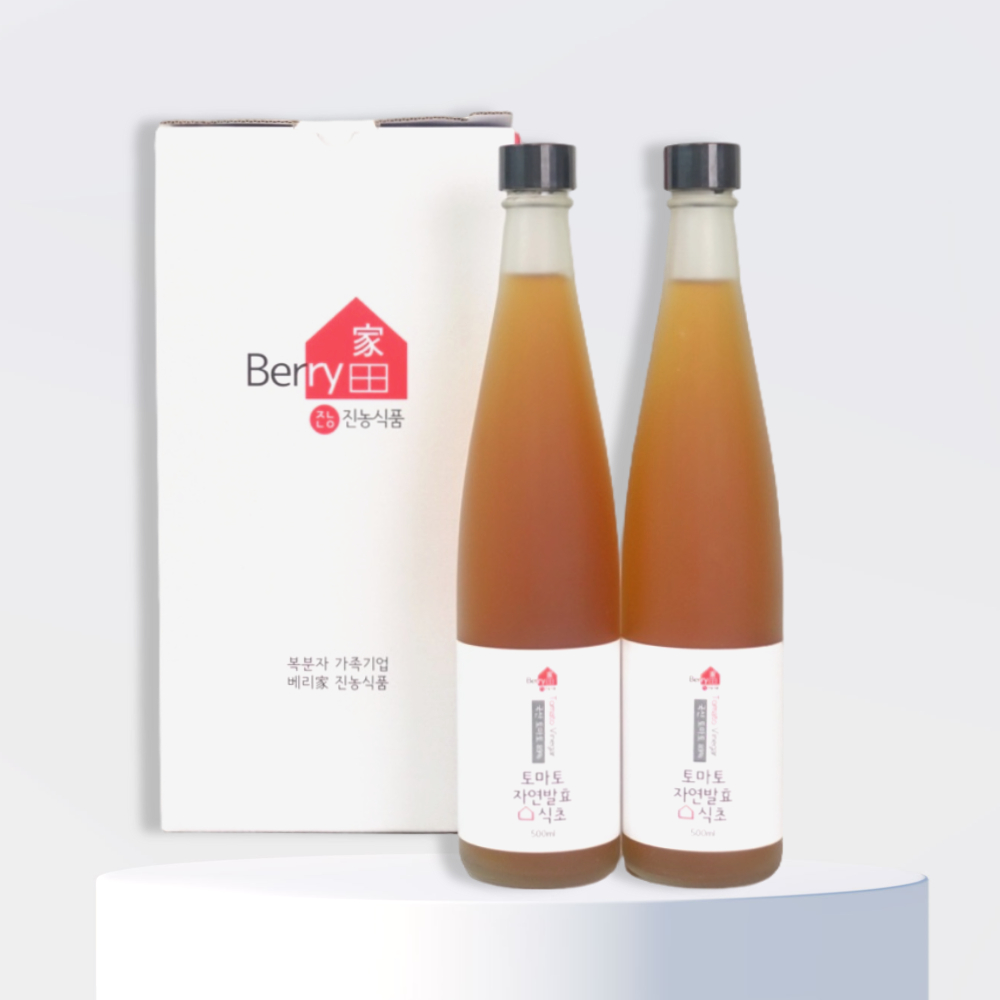 토마토 자연발효 천연식초, 2개, 500ml 29,500원