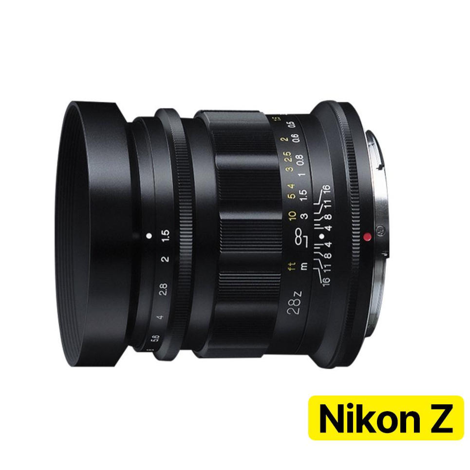 [정품등록시 5만 포인트 3년 보증] 보이그랜더 NOKTON 28mm F1.5 ASP Nikon Z마운트, 단일상품 1,062,000원