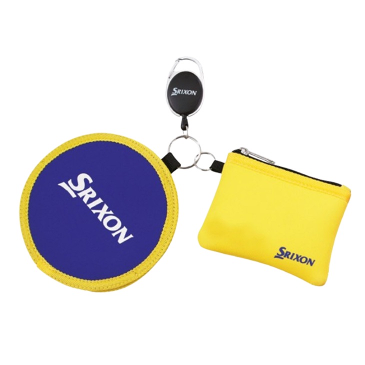 던롭 스릭슨 포켓형 골프공타월 골프볼 클리너+ 골프티 미니 파우치 세트, 로얄블루, 1개 24,300원