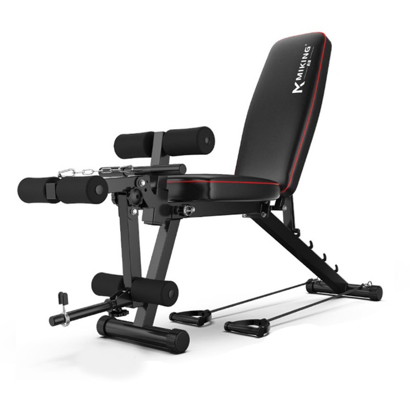 TANI 가정용 레그익스텐션 인클라인 벤치프레스, 블랙+레드 89,900원