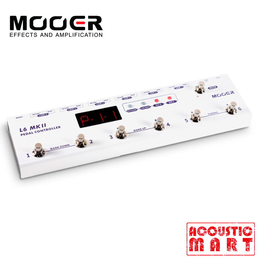 무어 Mooer PCL6 MKII 페달 컨트롤러 기타 이펙터 199,000원