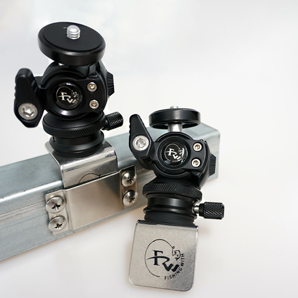 [피싱위드] ㄱ자볼 회전판 거치대 좌대용 휴대폰 보조배터리 써치 자바라 거치대 30,000원