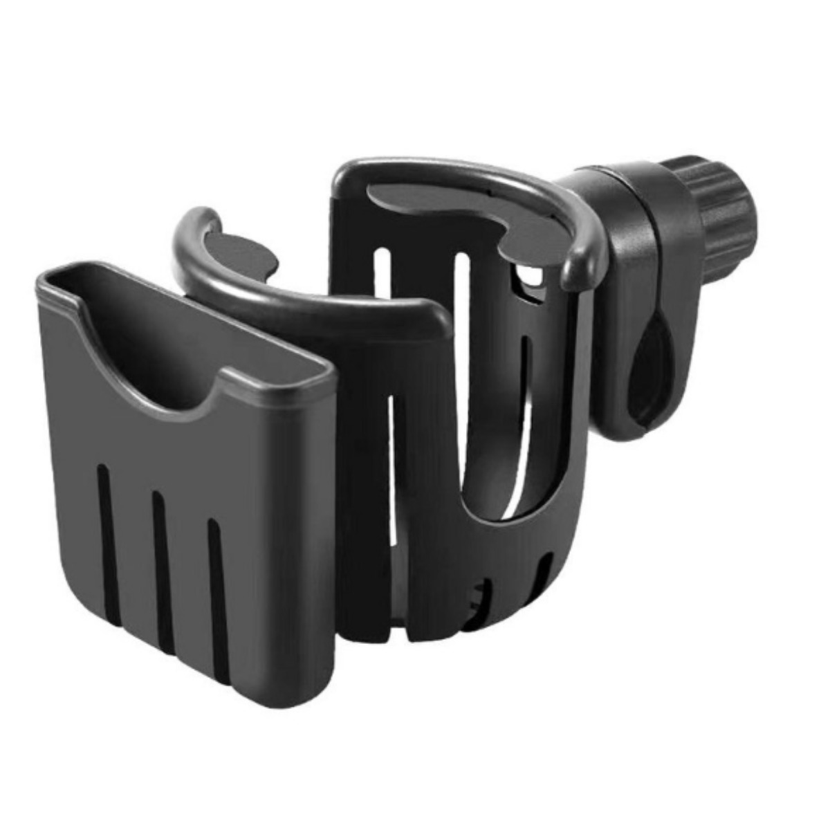 [대륜] 자전거 유모차 2in1 텀블러 컵 홀더 스마트폰 거치대, 1개, 유모차 텀블러 휴대폰거치대 블랙 18,900원