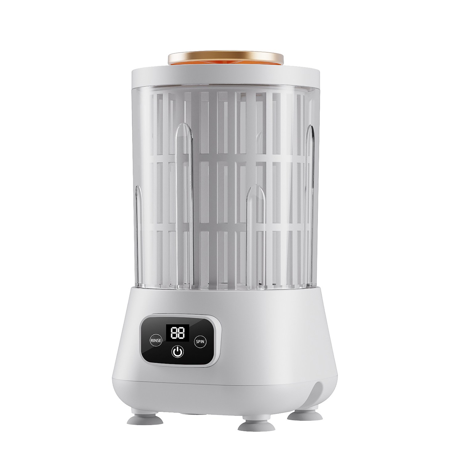 SUKI 탈수 가능한 미니세탁기 2kg 휴대가능, White, SK001 37,250원