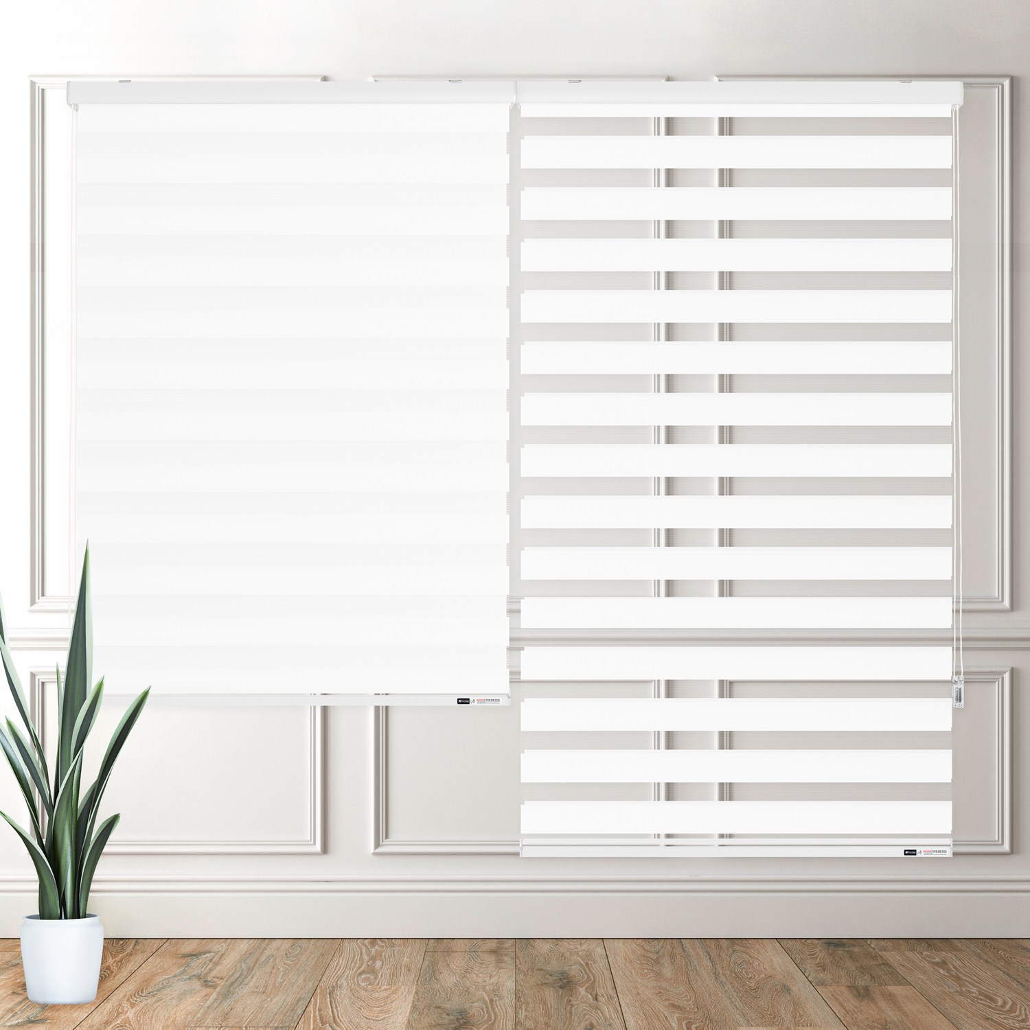 누베스 1+1 규격 듀오매직 콤비블라인드 거실 베란다 창문 42,000원