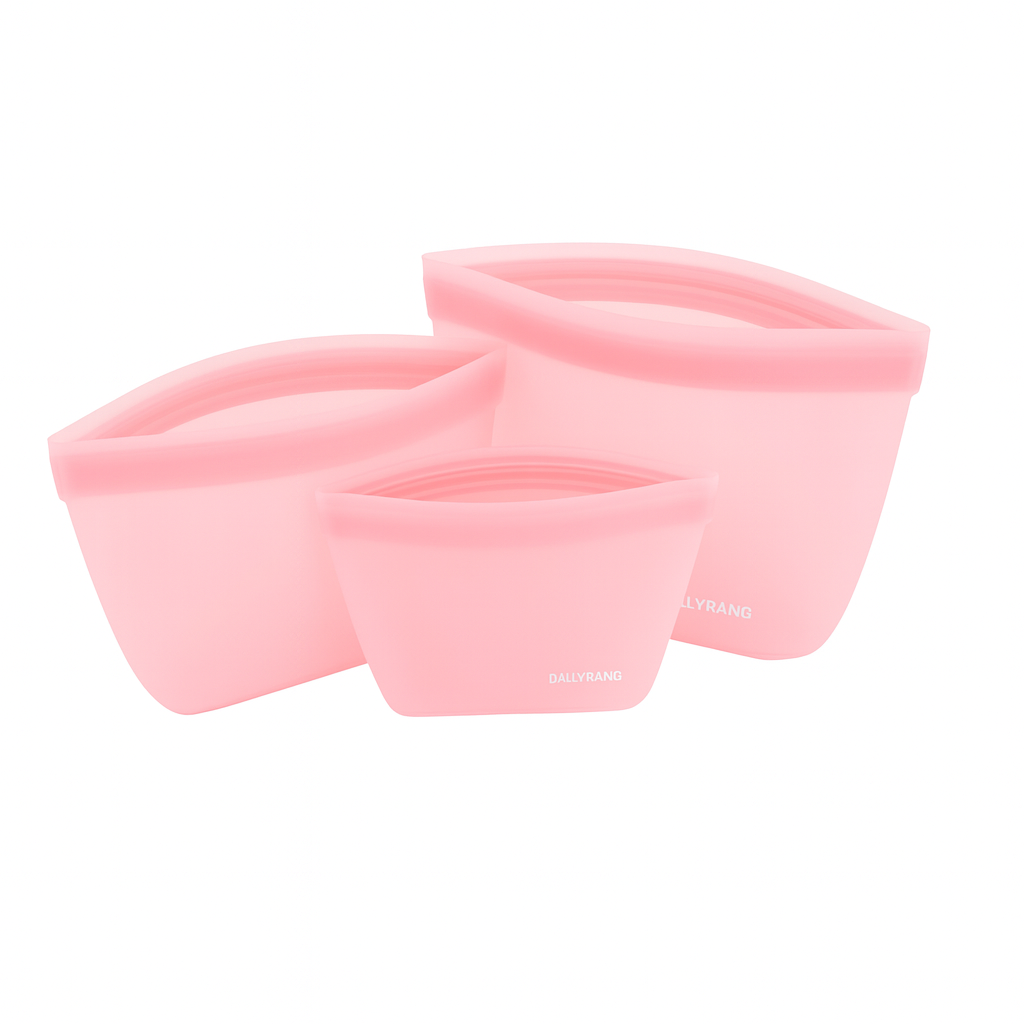 실리콘지퍼팩 3중 스탠드 밀폐 실리콘지퍼백 S+M+L 3종 세트 21,980원