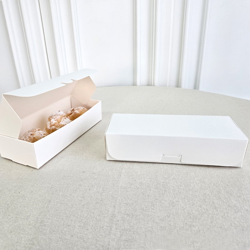 서흥이앤팩 휘낭시에 마들렌 쿠키 다쿠아즈 마카롱 구움과자 상자, 4개, 화이트 5,000원