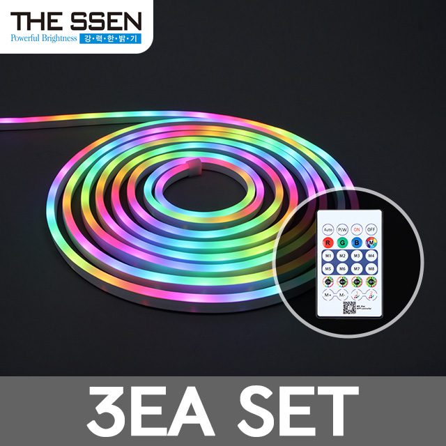 더쎈 LED 플렉시블 스트립 매직 RGB 네온라이트 5M USB타입 리모컨 간접등 경관조명 줄네온 69,250원