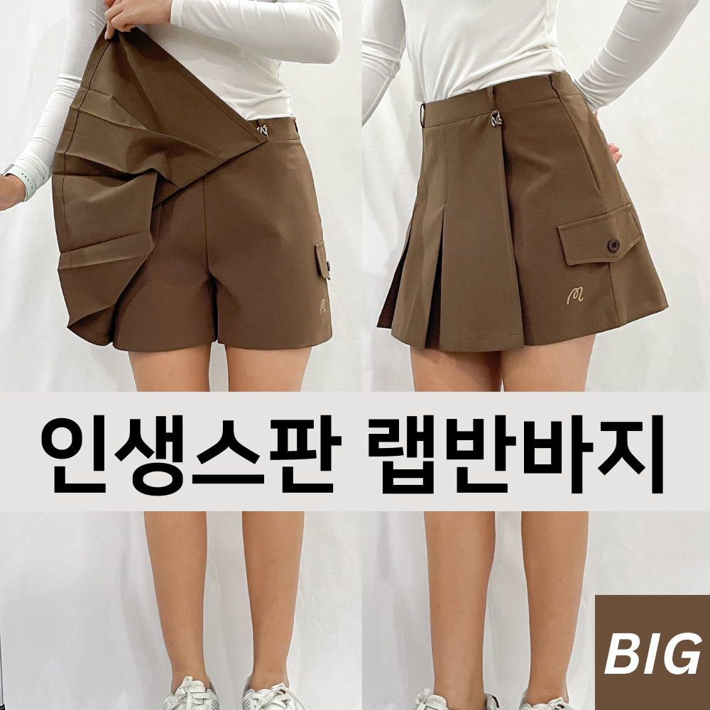 [스윙서플라이] 여성 골프 랩반바지 하체커버 빅사이즈 가을 골프웨어 인생스판 째즈랩반바지 ZOFLHS03 68,900원